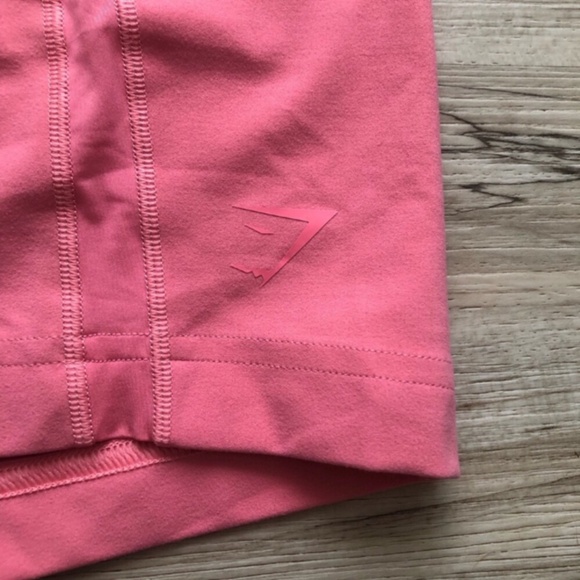 Gymshark Whitney Simmons Pink Athletic Shorts Lightweight Relaxed Fit - Picture 3 of 10